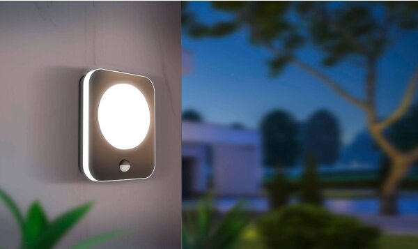 Eglo 99584 - Applique LED da esterno con sensore MADRIZ LED/9W/230V IP44