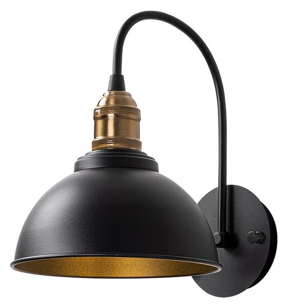 Lampada da parete nera ø 21 cm Varzan – Opviq lights