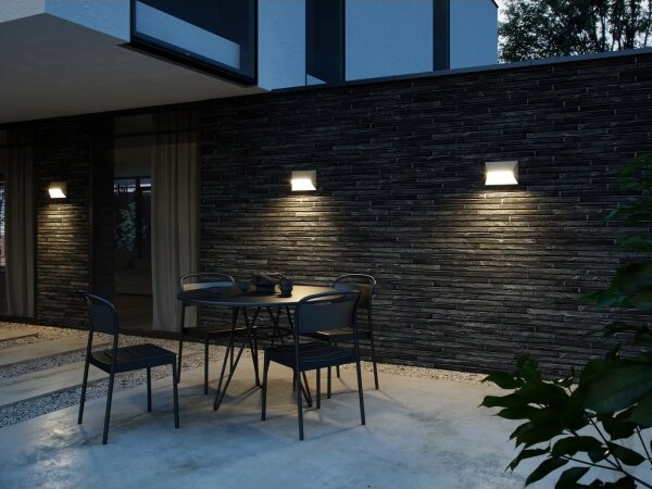 Nordlux - Applique da esterno PONTIO 2xGU10/25W/230V IP54