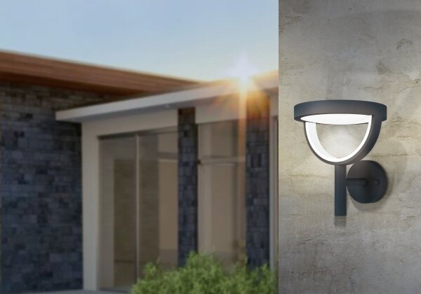 Eglo 98234 - Applique da esterno a LED FRANCARI-C LED/15W/230V IP44