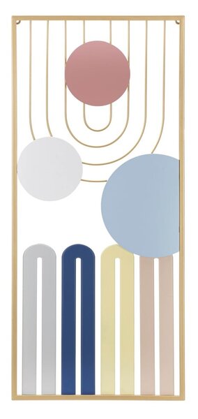 Decorazione da parete in metallo 37x84 cm Colorful - Mauro Ferretti