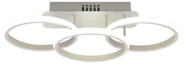 Lampadario LED da superficie BARI LED/30W/230V bianco
