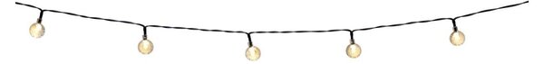 Grundig - Catena solare dimmerabile 50 LED/8 funzioni 9,35m IP44 bianco caldo+DO
