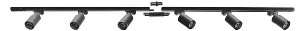 Zuma Line 3025 - Faretto per sistema a binario TORE 6xGU10/35W/230V nero