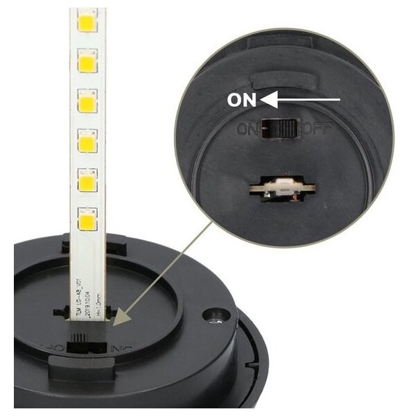 SET 4x lampade solari LED 4xLED/3,6V 1xAAA IP44 100 mAh