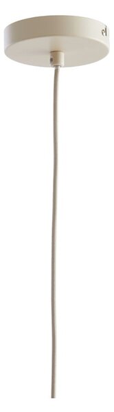 Lampada a sospensione beige con paralume in tessuto ø 29 cm Elati - Light & Living