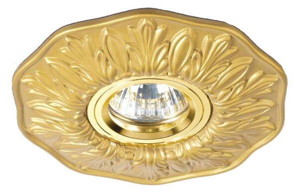 Ideal Lux - Faretto da incasso POLKA 1xGU10/50W/230V dorato
