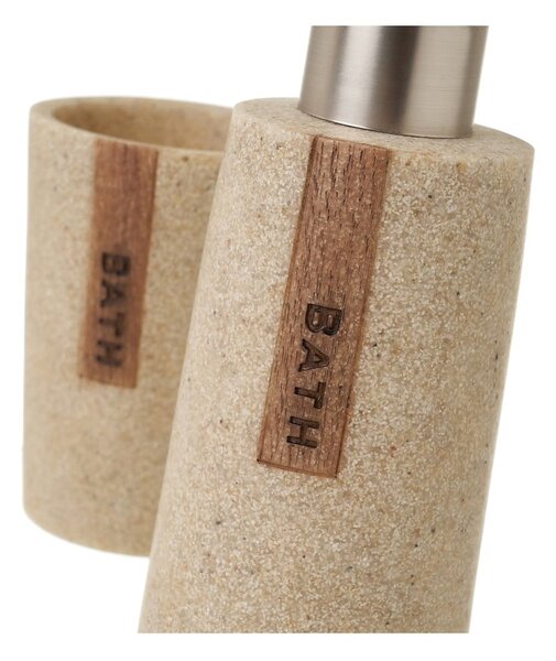 Set accessori bagno beige - Casa Selección