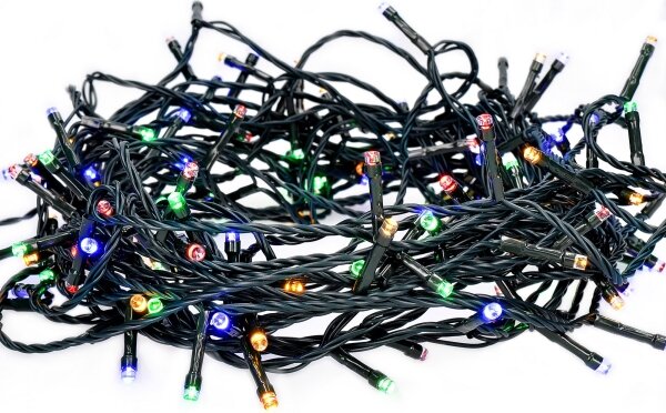 Brilagi - Catena luminosa LED per esterni 300 LED/8 funzioni 35 m IP44 multicolore