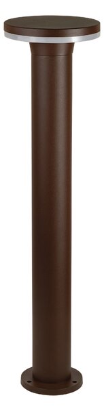 Lampioncino Led Crono 11W Corten 60cm IP65 CCT temperatura colore regolabile Novaline