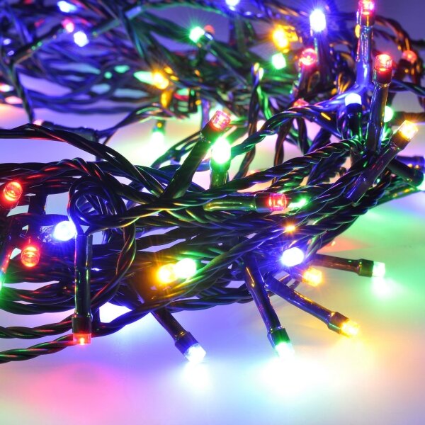 Brilagi - Catena luminosa LED per esterni 300 LED/8 funzioni 35 m IP44 multicolore