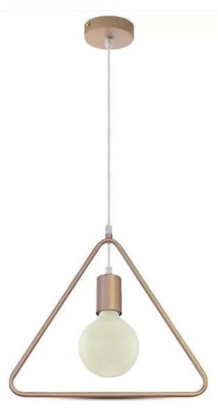 Lampadario su filo 1xE27/60W/230V triangolo