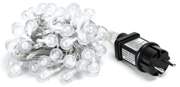 Aigostar - Catena LED natalizia da esterno 100xLED/8 funzioni 13m IP44 bianco caldo