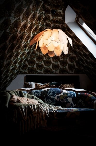 ByRydens 4202270-5507 - Lampadario a sospensione con filo LOU LOU 1xE27/5W/230V beige