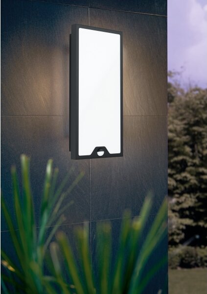 Eglo 99521 - Luce LED da esterno con sensore CASAZZA LED/16W/230V IP44