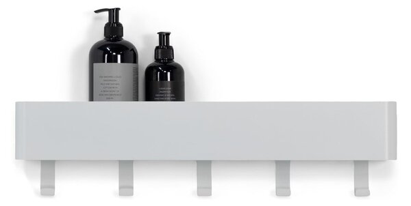 Mensola da bagno da parete bianca in acciaio Multi – Spinder Design