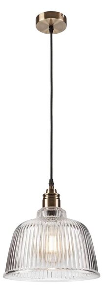 Lampadario su filo ASTA 1xE27/60W/230V bronzo