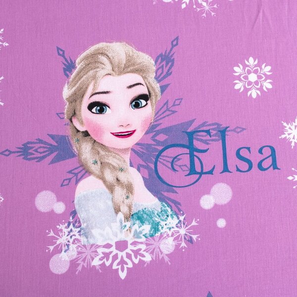 Lenzuolo con angoli per bambini in cotone per letto singolo 90x200 cm Frozen – Jerry Fabrics