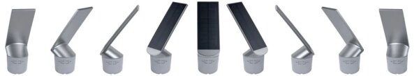 Paulmann 94261 - LED/1,2W IP44 Applique solare con sensore ILIAS 3,7V
