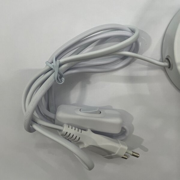 ONLI - Lampada da tavolo RICKY 1xE14/10W/230V 28 cm bianco