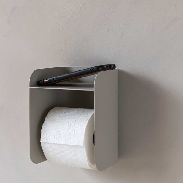 Porta carta igienica a parete in acciaio Carry - Mette Ditmer Denmark