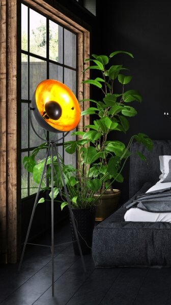 Globo 45150145 - Lampada con piedistallo TIMO 1xE27/40W/230V