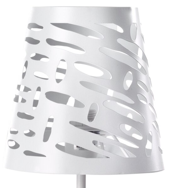 ONLI - Lampada da tavolo RICKY 1xE14/10W/230V 28 cm bianco