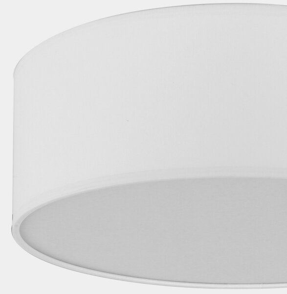 Plafoniera RONDO 4xE27/15W/230V d. 45 cm bianca
