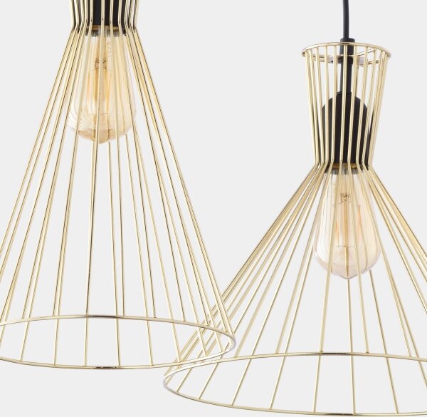 Lampadario a sospensione con filo SAHARA 3xE27/60W/230V