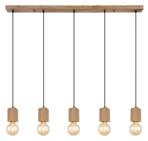 Globo 15655-5H - Lampadario a sospensione con filo ERNA 5xE27/60W/230V