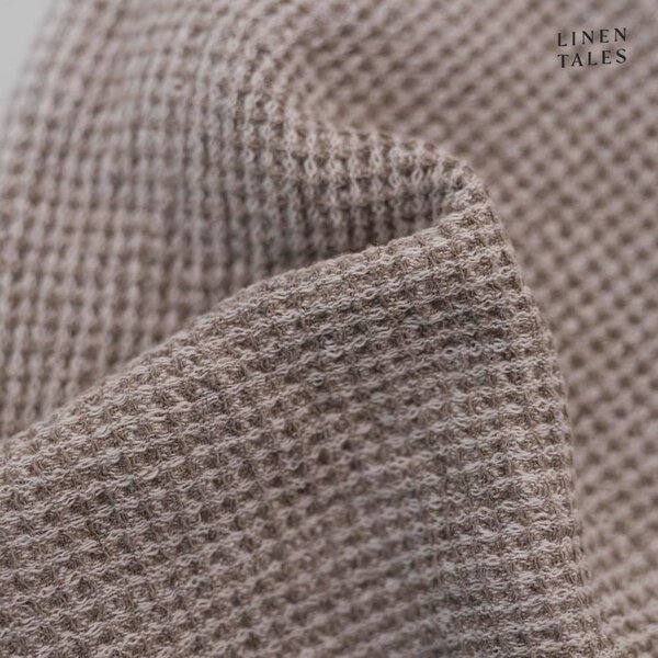 Asciugamani di lino in set da 2 26x26 cm Natural - Linen Tales