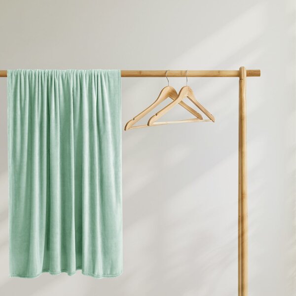 Plaid verde chiaro , 150 x 200 cm Mic - DecoKing
