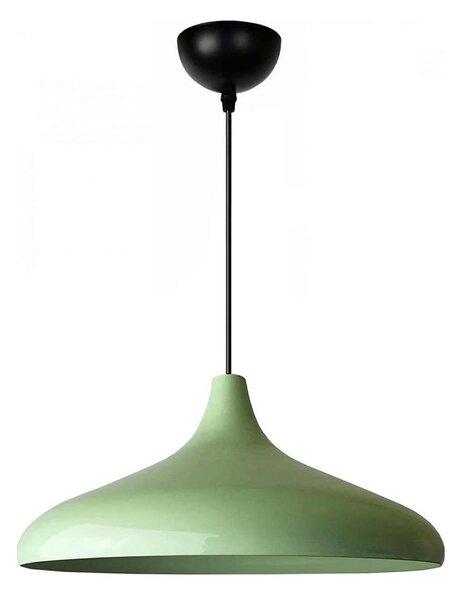 Lampadario a sospensione VULCANO 1xE27/40W/230V verde