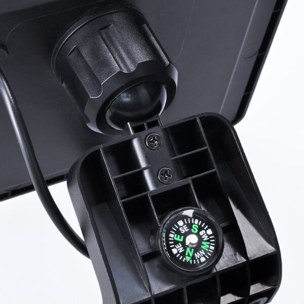 Solight WO785 - Faretto solare LED 11W con sensore, 3,7V 4400mAh IP54