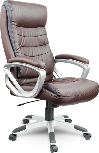 Sofotel EG-226 Sedia da ufficio, ecopelle, marrone