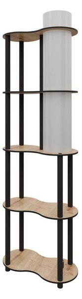 Lampada da terra con ripiani NOTO 1xE27/40W/230V beige/nero
