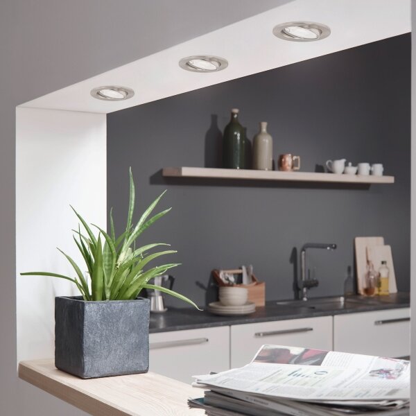 Briloner 7182-032-SET 3xLED luce da bagno dimmerabile 1xGU10/5W/230V IP23