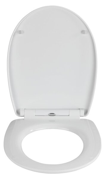 Sedile della toilette in acciaio inox nero Elephant - Wenko