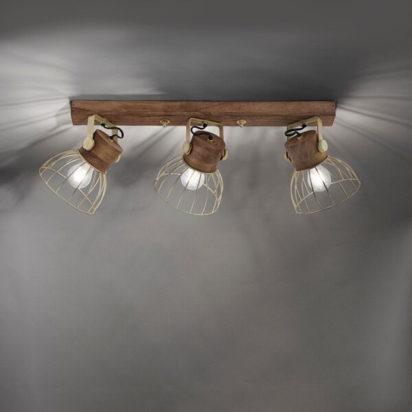 Leuchten Direkt 11488-60 - Faretto ALAMI 3xE27/25W/230V