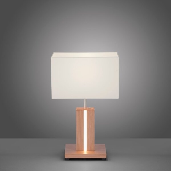 Leuchten Direkt 11421-78 - Lampada da tavolo LED AMANDA 1xE27/40W/230V + LED/5W