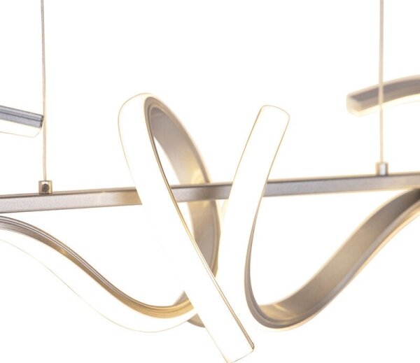 Leuchten Direkt 19033-21 - Lampadario LED dimmerabile CURLS LED/40,8W/230V