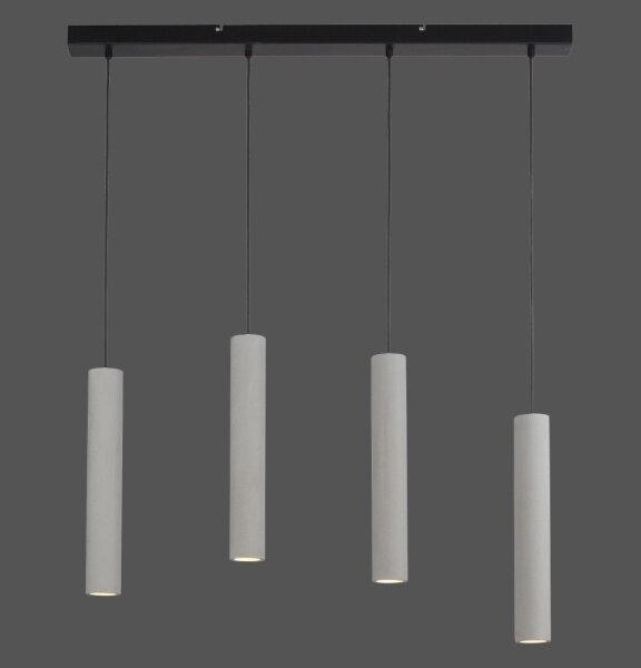 Paul Neuhaus 2204-22 - Lampadario su corda ETON 4xGU10/35W/230V