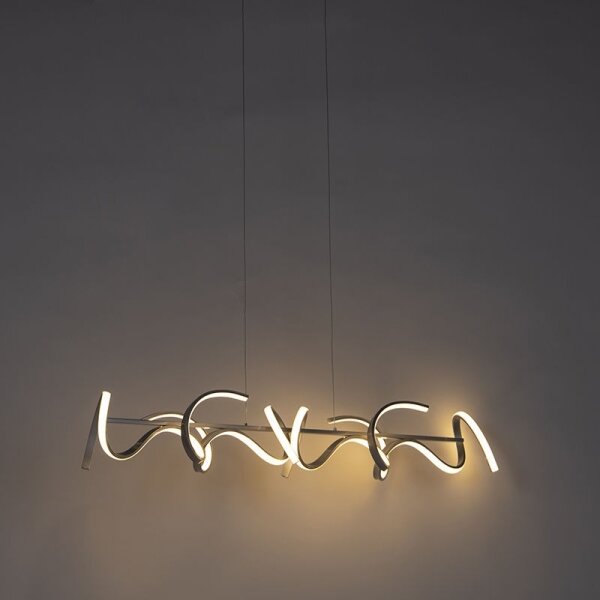 Leuchten Direkt 19033-21 - Lampadario LED dimmerabile CURLS LED/40,8W/230V