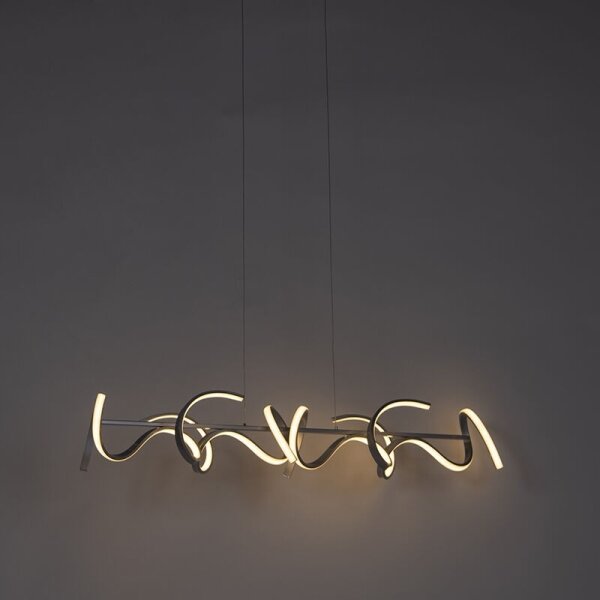 Leuchten Direkt 19033-21 - Lampadario LED dimmerabile CURLS LED/40,8W/230V