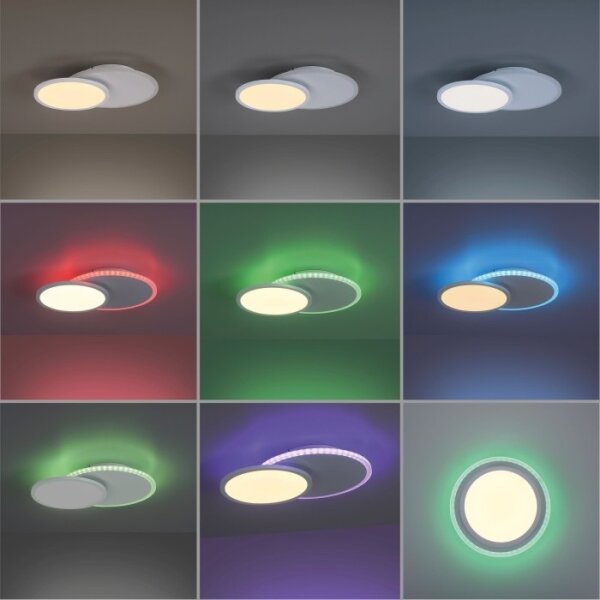 Leuchten Direkt 11662-16 - LED RGB Lampada dimmerabile ARENDA LED/21W/230V + +TC