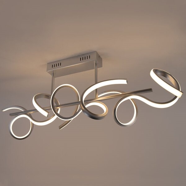 Leuchten Direkt 19032-21 - Lampadario LED dimmerabile da superficie CURLS LED/25,8W/230V