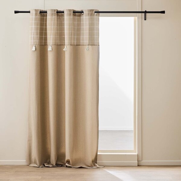 Tenda marrone in misto cotone 140x240 cm Everest – douceur d'intérieur