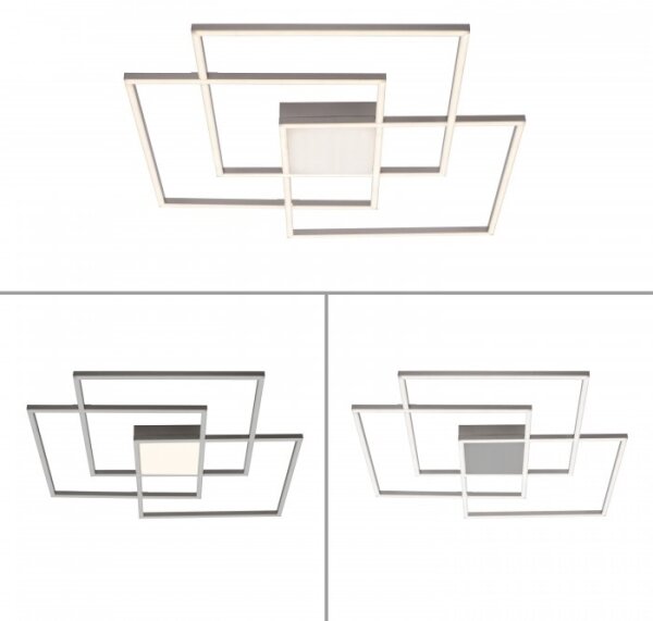 Leuchten Direkt 14713-55 - Lampadario LED da superficie dimmerabile ASMIN LED/45W/230V + tc