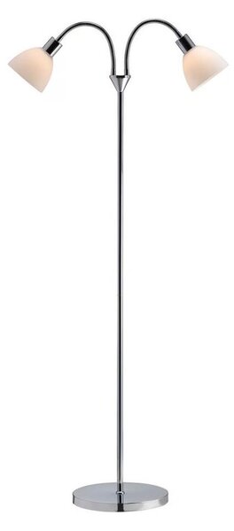 Nordlux - Lampada da terra RAY 2xE14/25W/230V cromo lucido