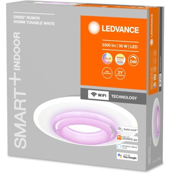 Ledvance - Plafoniera LED RGBW Dimmerabile SMART+ ORBIS LED/32W/230V Wi-Fi